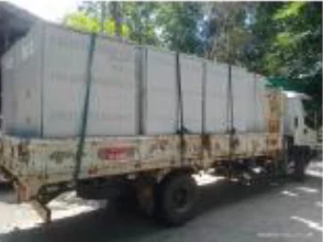 Energy storage equipment delivery